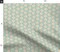 Retro Floral Cute 70S Vintage Style Blue Botanical Groovy Traditional Ditsy Custom Printed Fabric by Spoonflower Various Fabrics by the Yard or Fat Quarter